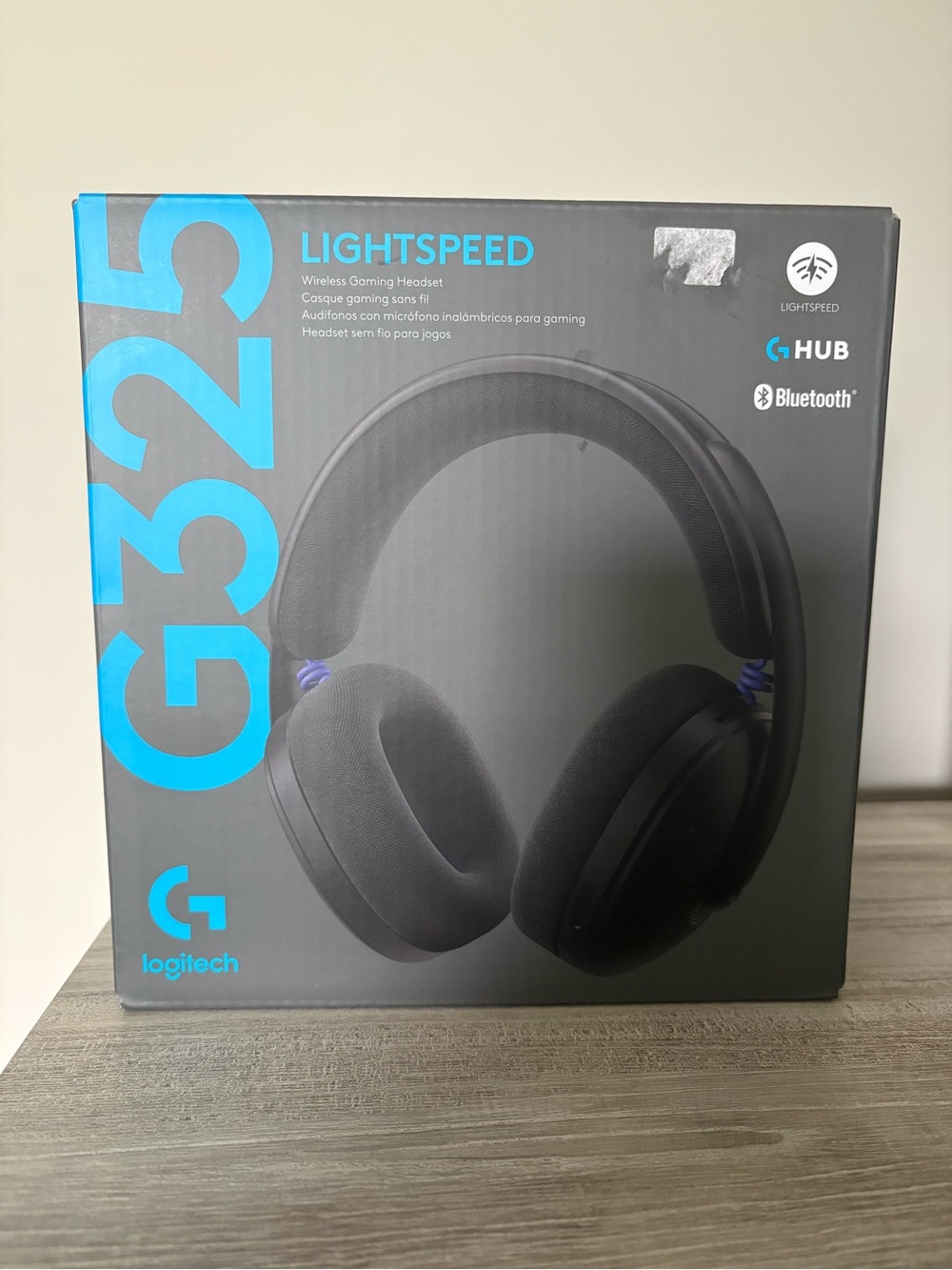 Logitech G325 LightSpeed Wireless Bluetooth Gaming Headset Black - New Open Box
